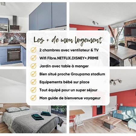 Comfort And Tranquility Near Lyon And Groupama Stadium, 4 Personnes Meyzieu Exterior photo