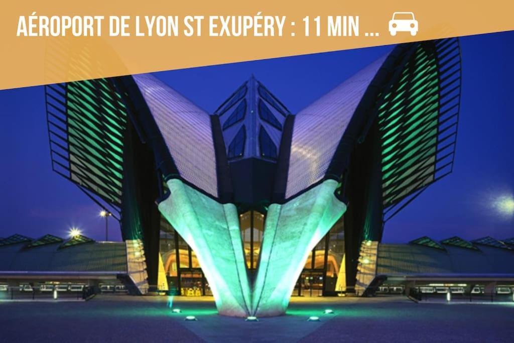 Comfort And Tranquility Near Lyon And Groupama Stadium, 4 Personnes Meyzieu Exterior photo
